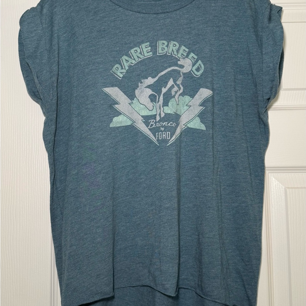 Rare Breed Graphic Women's Top - Blue
